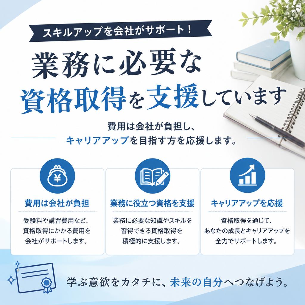 資格取得支援制度