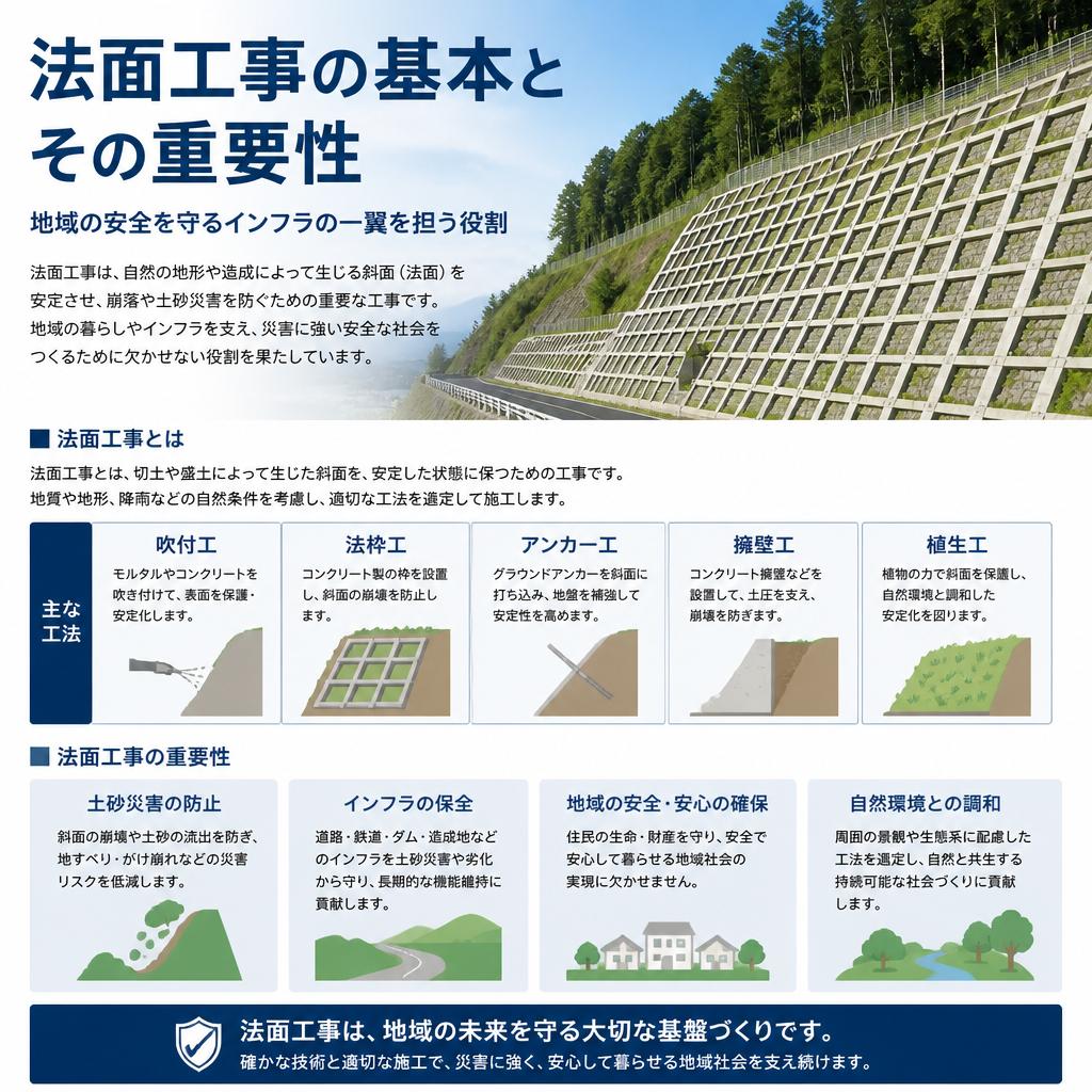 法面工事とは？